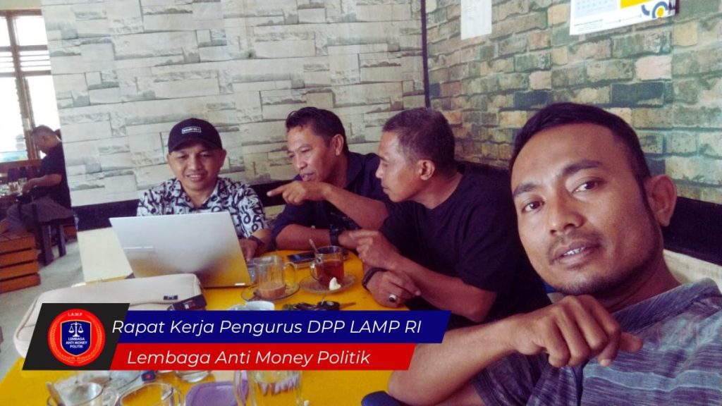 Rapat Kerja Pengurus DPP LAMP RI Lembaga maney Politik